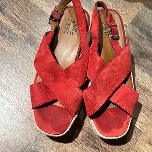 Suede sandals